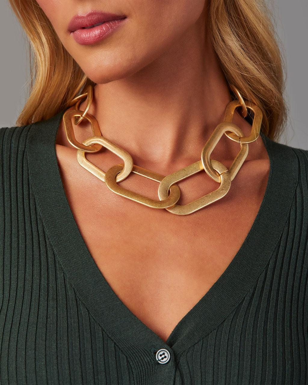 Ruben Large Chain Link Necklace - Urbann-Vibe