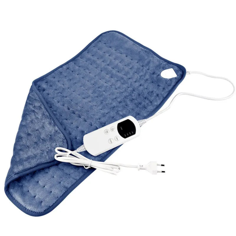 Adjustable heating pad with digital controller, 6 temperature settings for targeted muscle relief