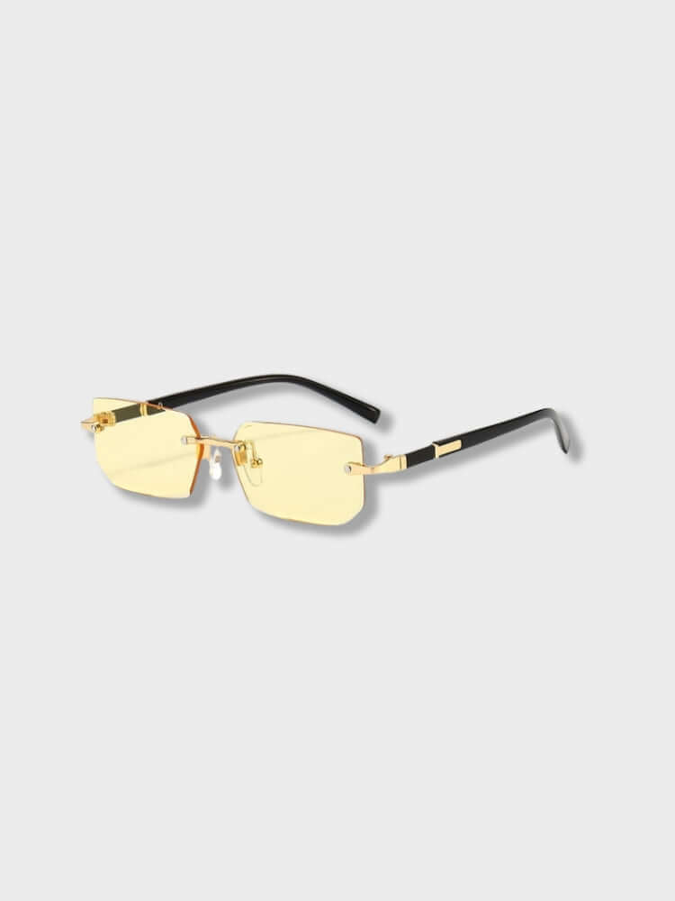 Lightweight polycarbonate glasses modern sleek frame clear vision durable lenses everyday wear