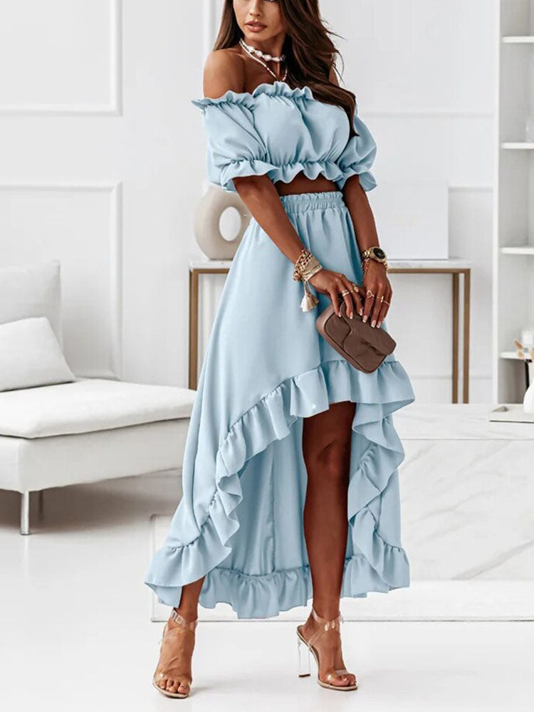 Lola women's cotton 2-piece set, classic elegant silhouette in versatile soft blend fabric