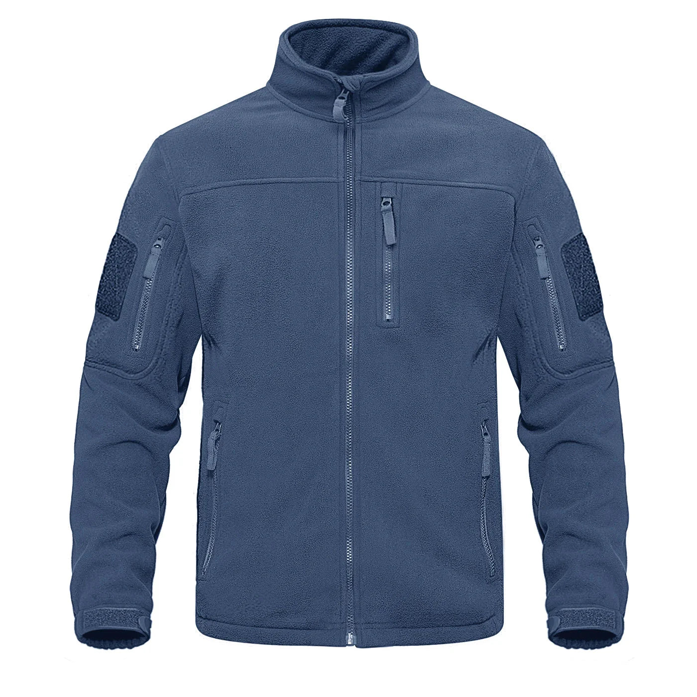 Evan men's full-zip fleece jacket lightweight thermal insulation secure zip pockets everyday outdoor wear