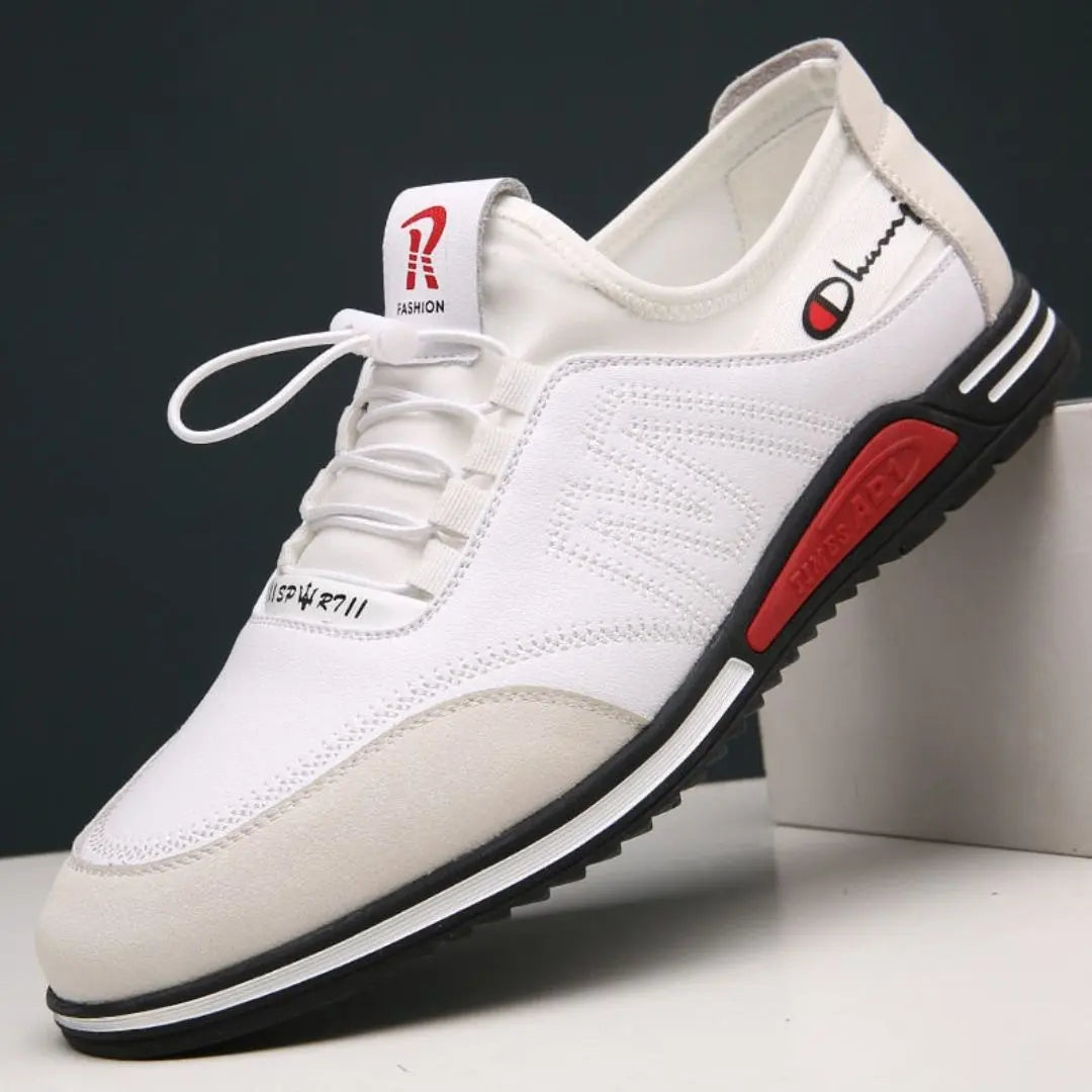 Men's Evander Momentum sneakers bold colorblock design with soft interior lining street style