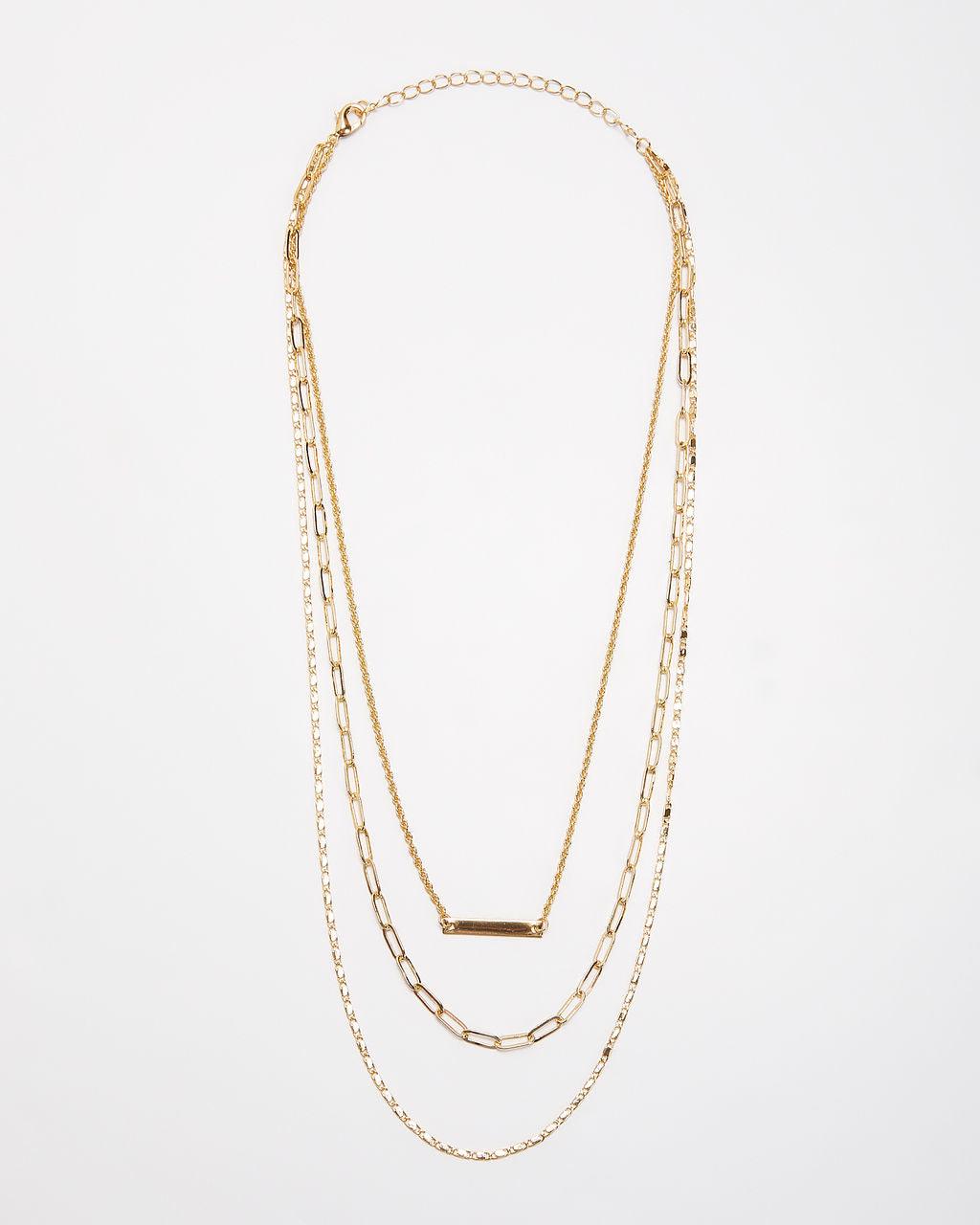 Elsie Layered Chain Necklace - Urbann-Vibe