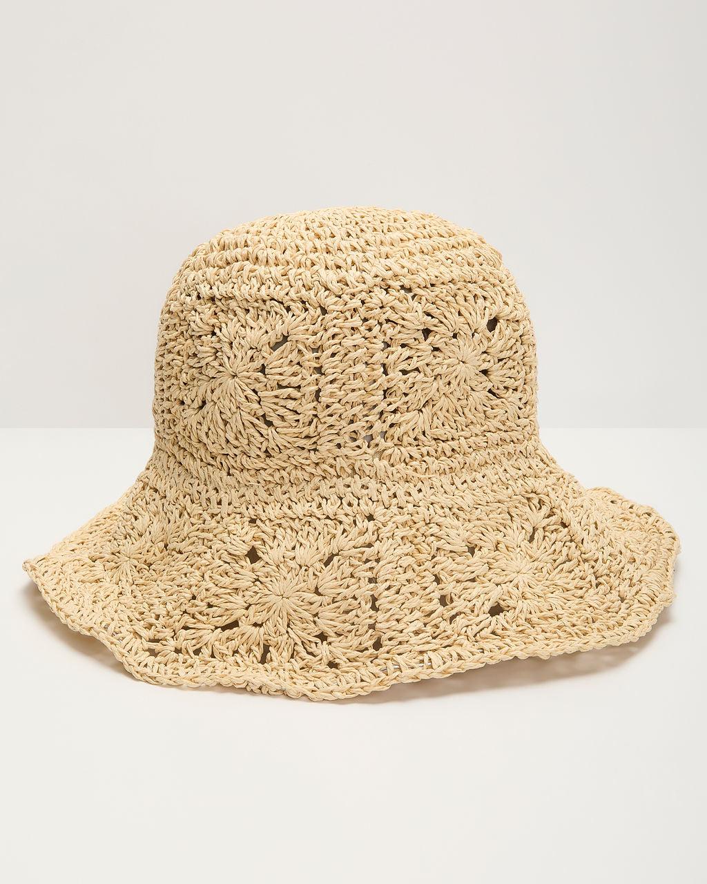 Out of Town Crochet Bucket Hat - Urbann-Vibe