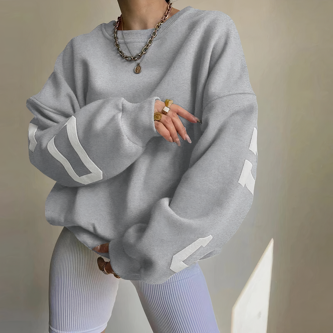 Evania women's cozy knit jumper sustainable easy-care knitwear stylish warm everyday layer