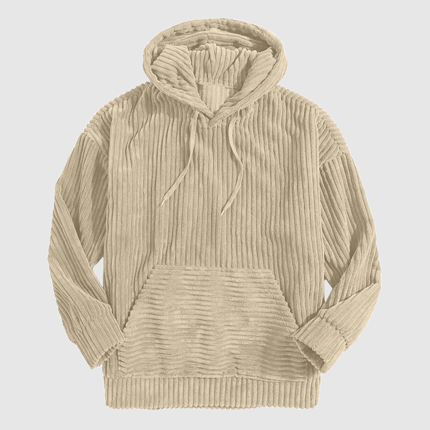 Felix Grant corduroy hoodie relaxed fit everyday comfort soft textured fabric unrestricted movement