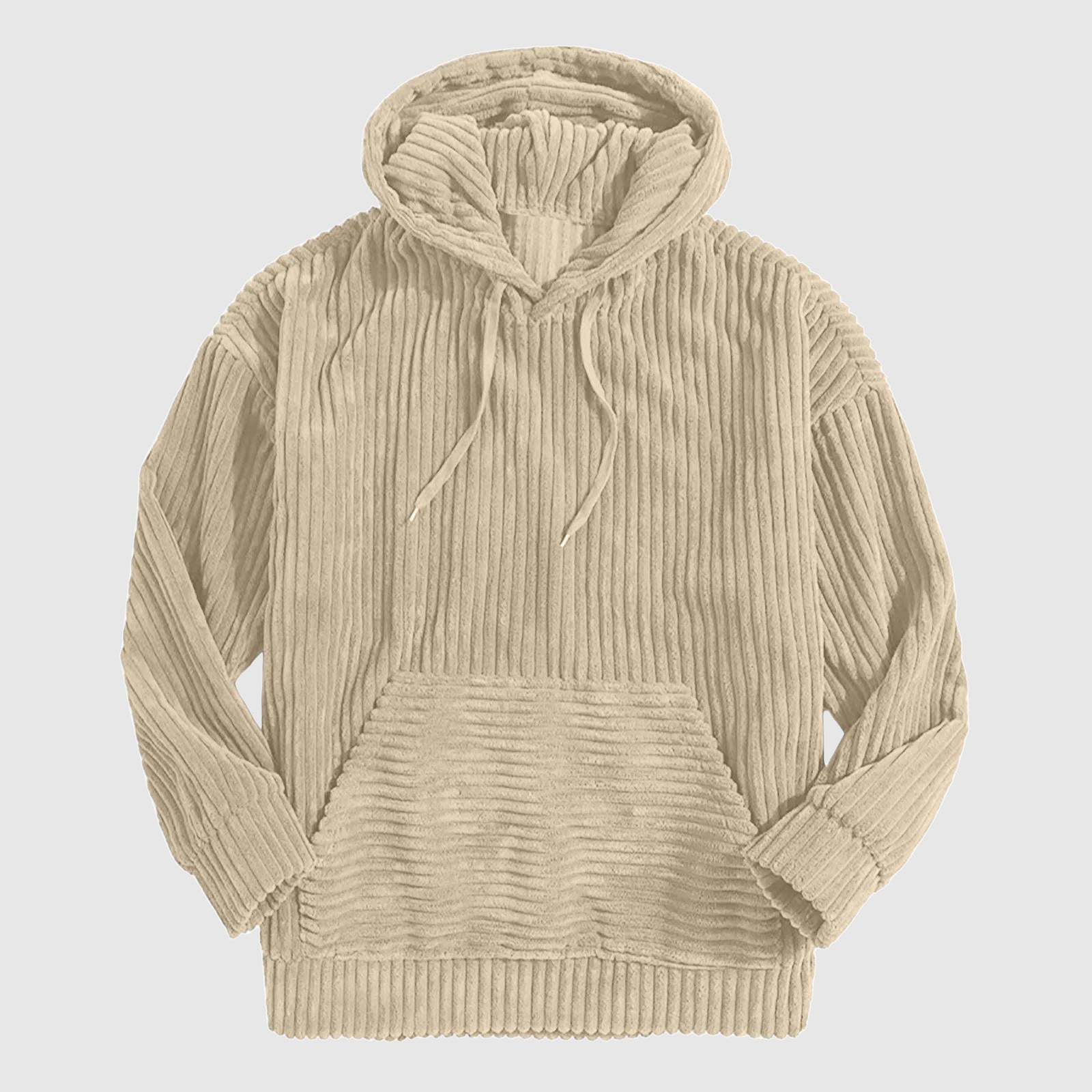 Felix Grant corduroy hoodie relaxed fit everyday comfort soft textured fabric unrestricted movement