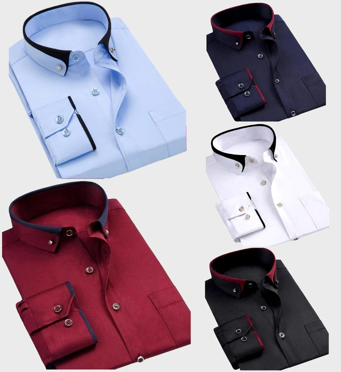 Felix Grant Apex Luxe men's dress shirt, cotton-spandex blend, refined tailored fit with stretch comfort