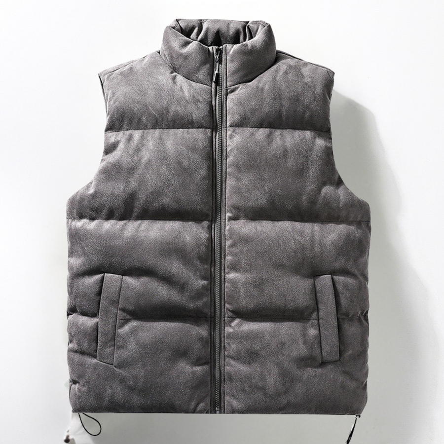 Kawika men's sleeveless winter vest lightweight layering warmth with unrestricted mobility