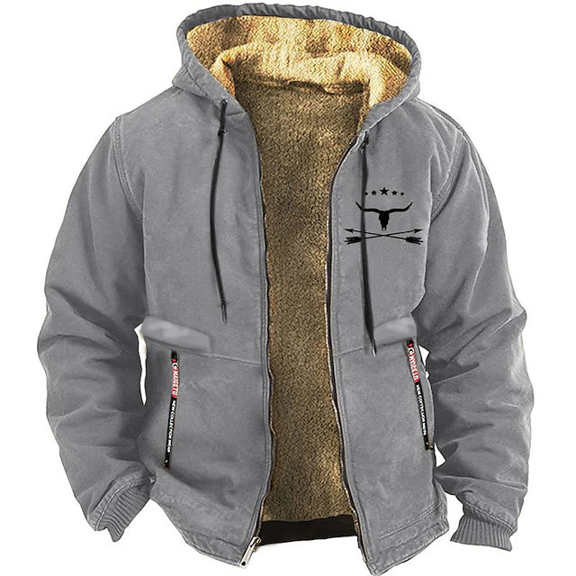 Dark work hoodie jacket durable outer layer cozy lining slim fit designed for tradesmen mobility