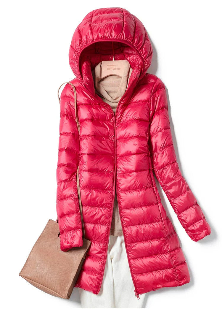 Women's Jennifer waterproof parka coat modern fit warm insulated jacket for all-weather protection