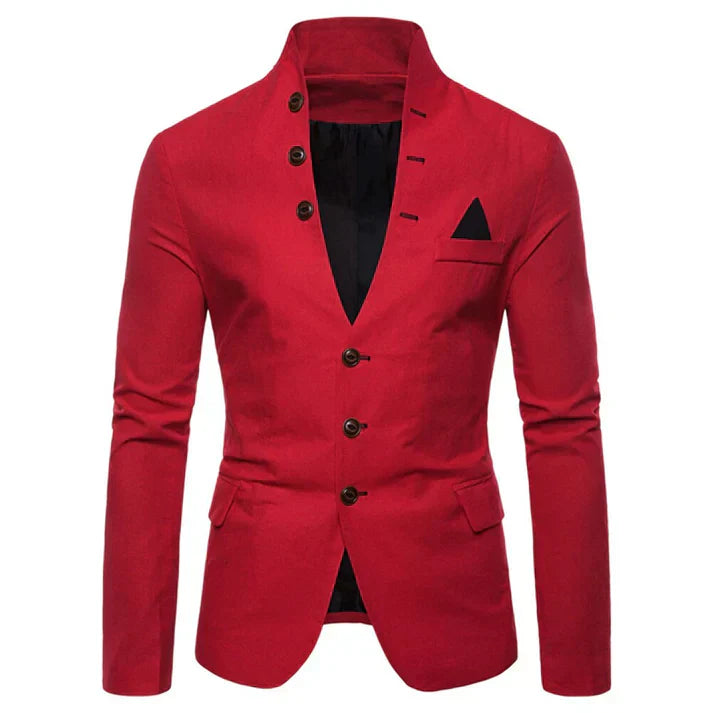 Men's sustainable casual autumn jacket in relaxed fit, ultra-comfortable everyday outerwear for cooler days