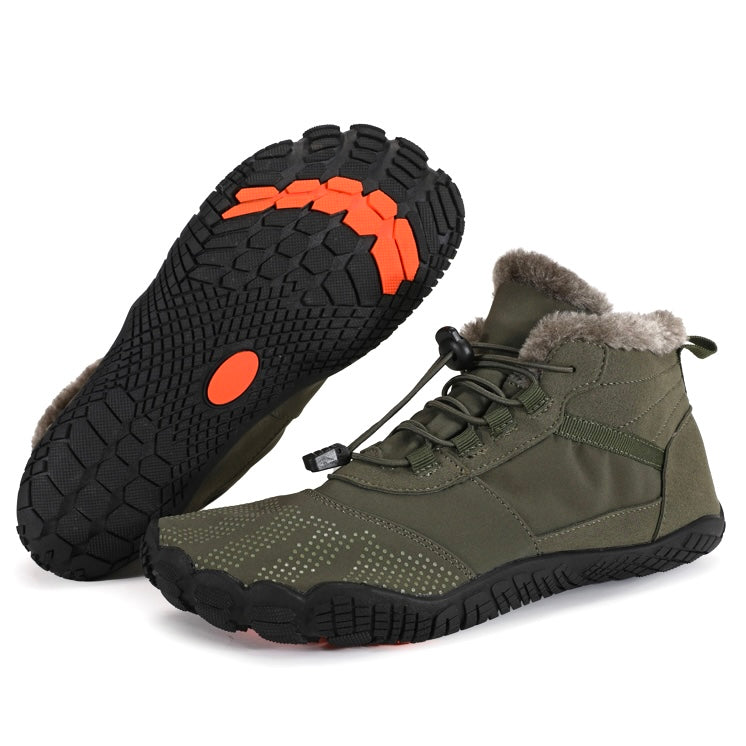 Tundra Pro high-top barefoot shoes wide toe box winter outdoor comfort natural movement