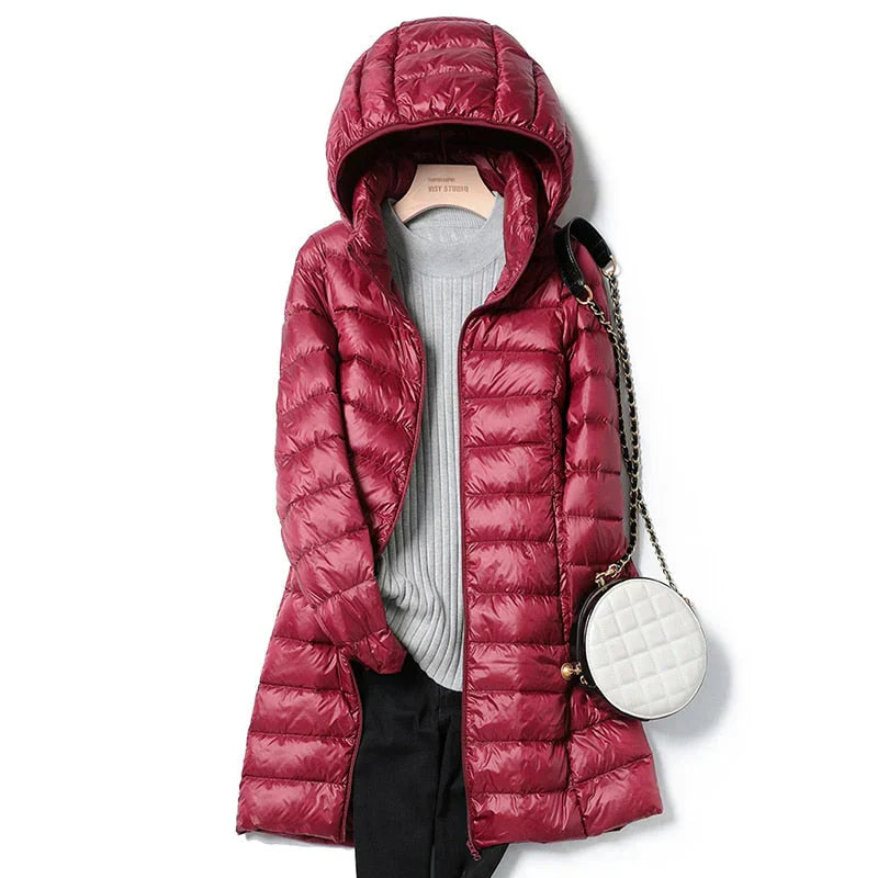 Women's Jennifer waterproof parka warm coat modern fit cold weather all-season protection