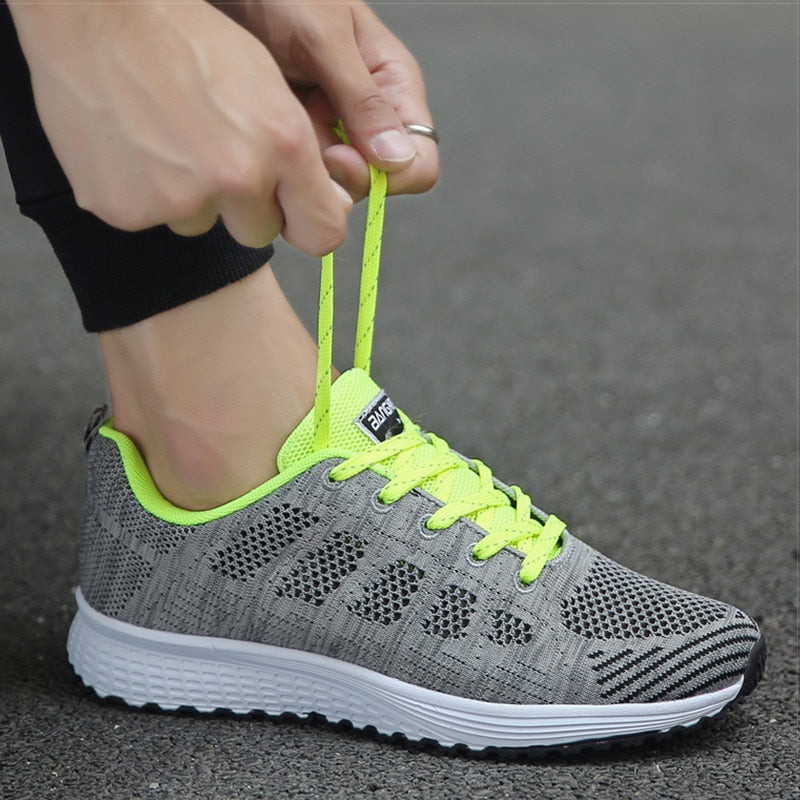 Women's ergonomic breathable lightweight sneakers 4cm stability heel arch support casual everyday shoes