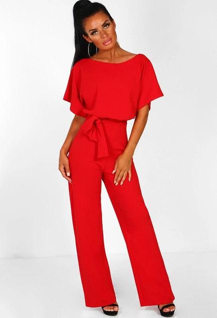 Elegant high-waist one-piece jumpsuit 2025 with flattering silhouette for everyday glam