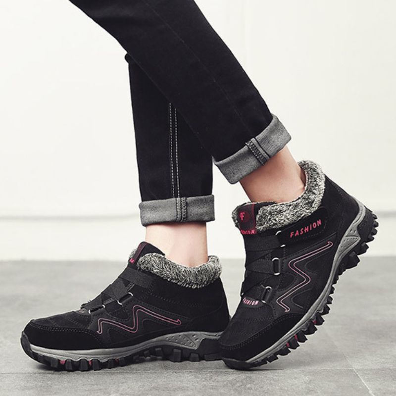Warm waterproof unisex orthopedic winter boots wide fit pain relief comfort all-day support