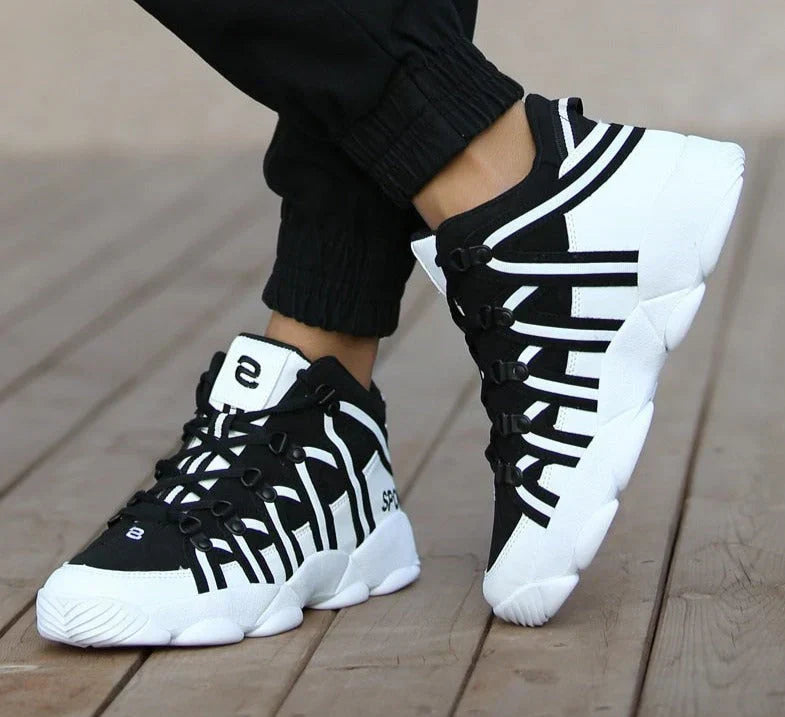 Orva low-profile sneaker in neutral tones, casual athletic style with textile and synthetic upper