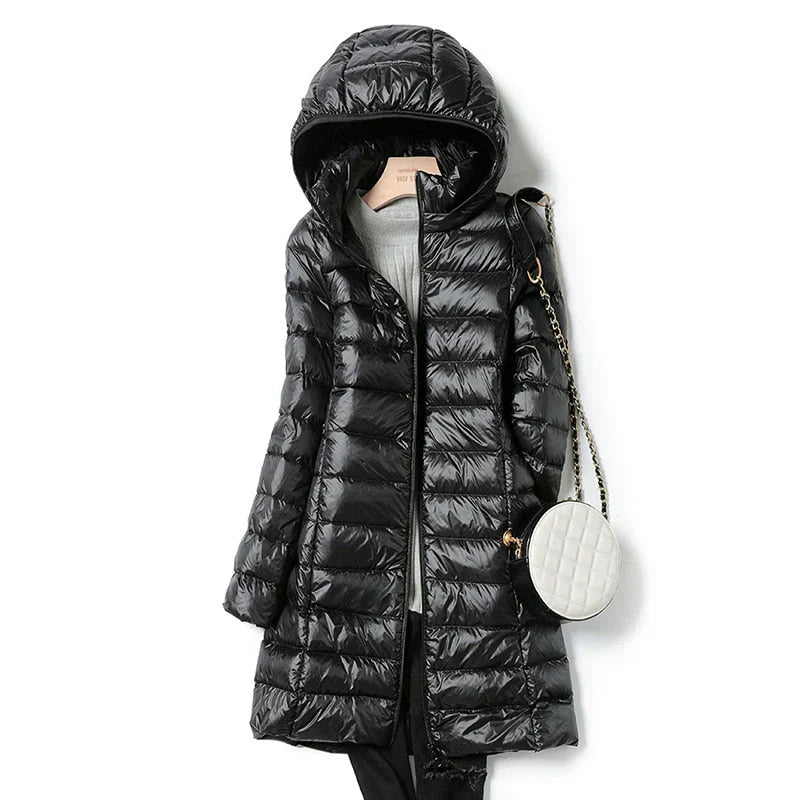 Women's Jennifer waterproof parka warm coat modern fit all-weather protection stylish cold rainy days
