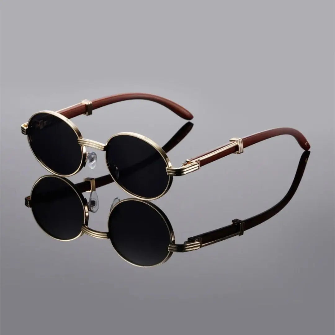 Hamilton Classic sunglasses handcrafted metal rims polished acetate arms polarized UV400 lenses outdoor style