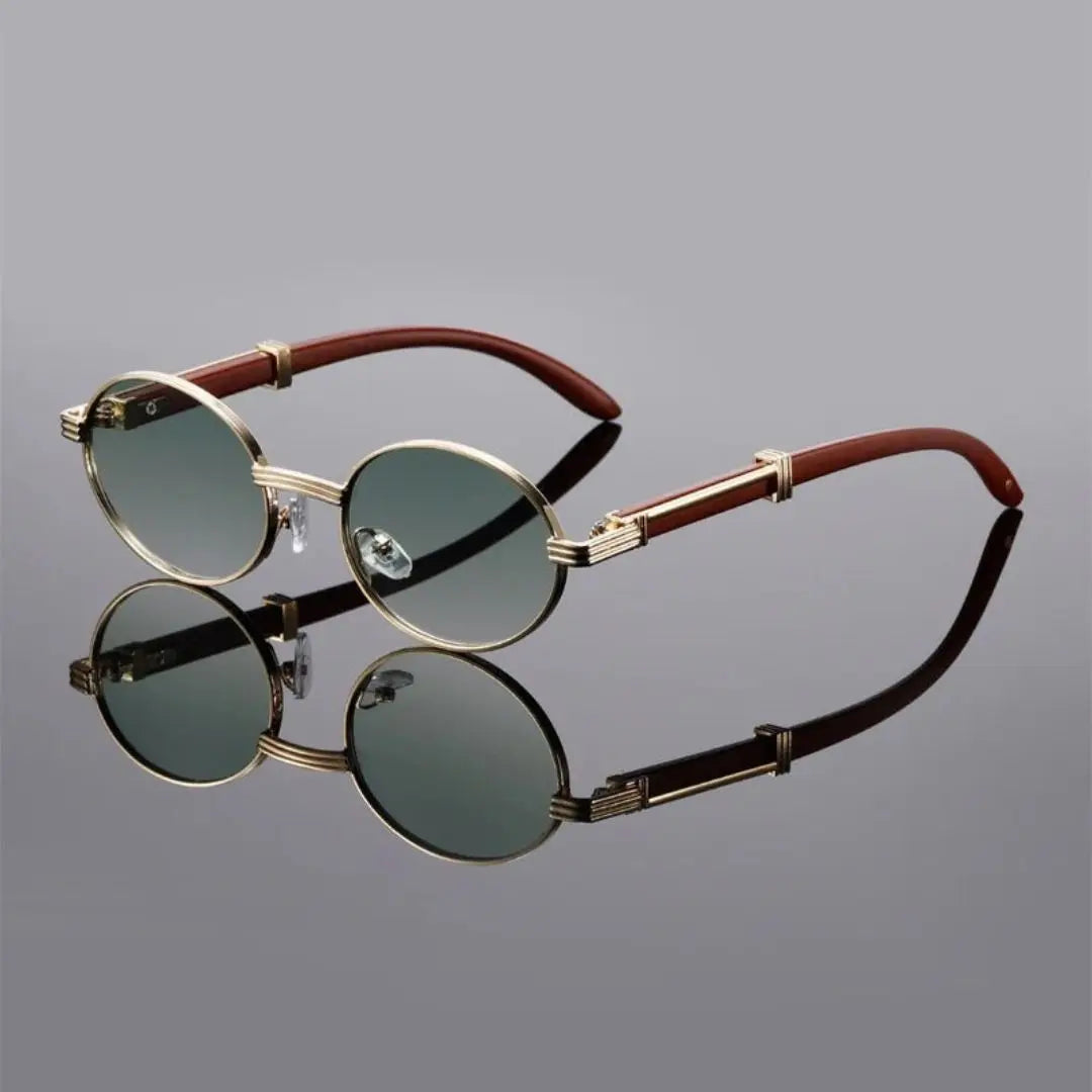 Hamilton Classic polarized UV400 sunglasses handcrafted metal rims sculpted acetate arms outdoor style