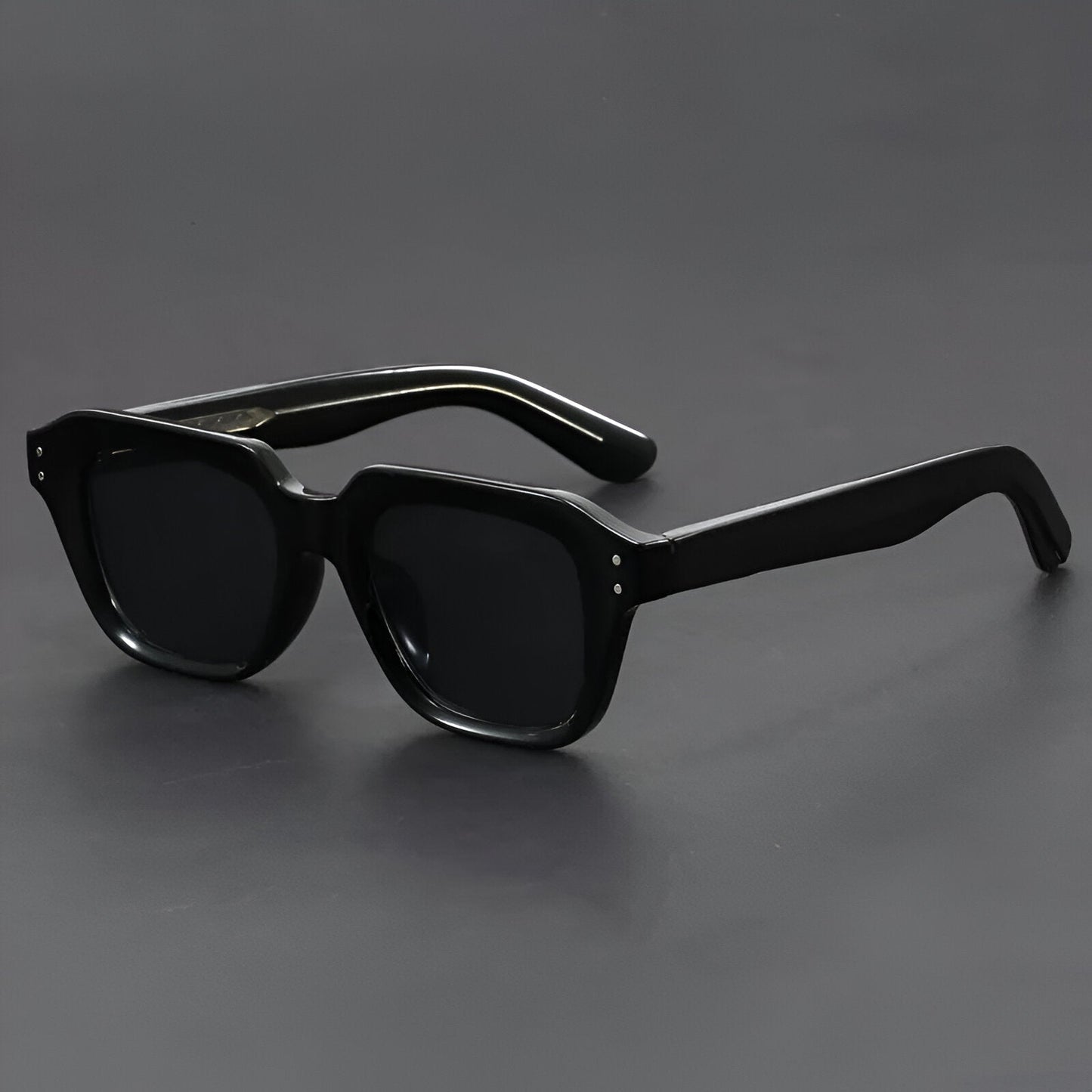 Harper retro bold square sunglasses chunky temples UV protected lenses vintage 90s style