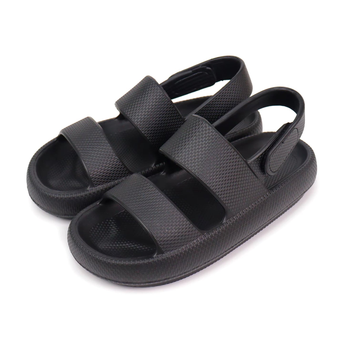Unisex orthopedic sandals cloud-soft cushioning neutral tone slip-on with all-day arch support