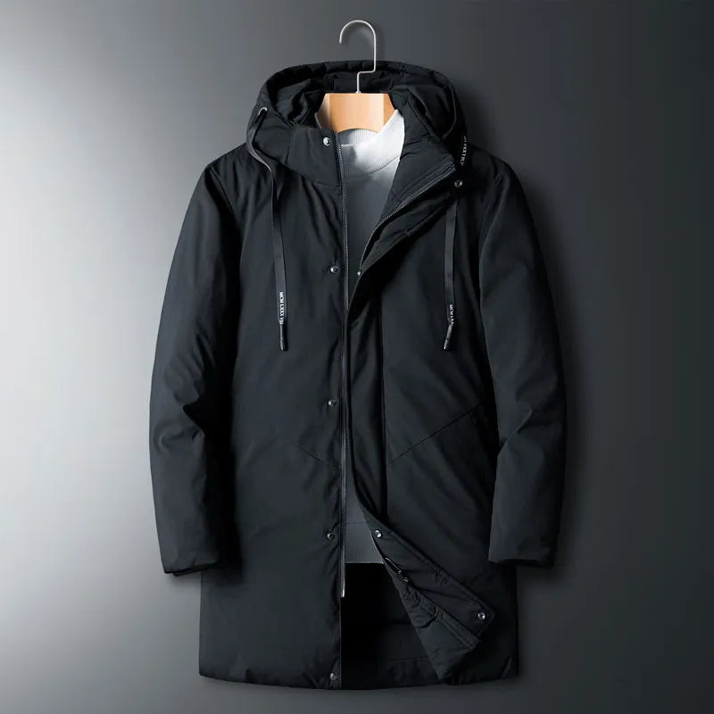 Selwyn unisex oversized padded winter jacket in black blue red cold weather outerwear