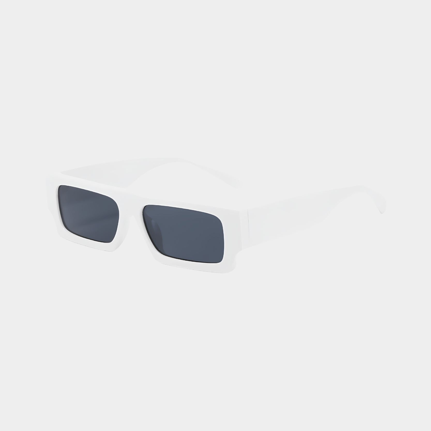 Men's angular sunglasses with UV protection, lightweight frame, bold modern design for stylish outdoor wear