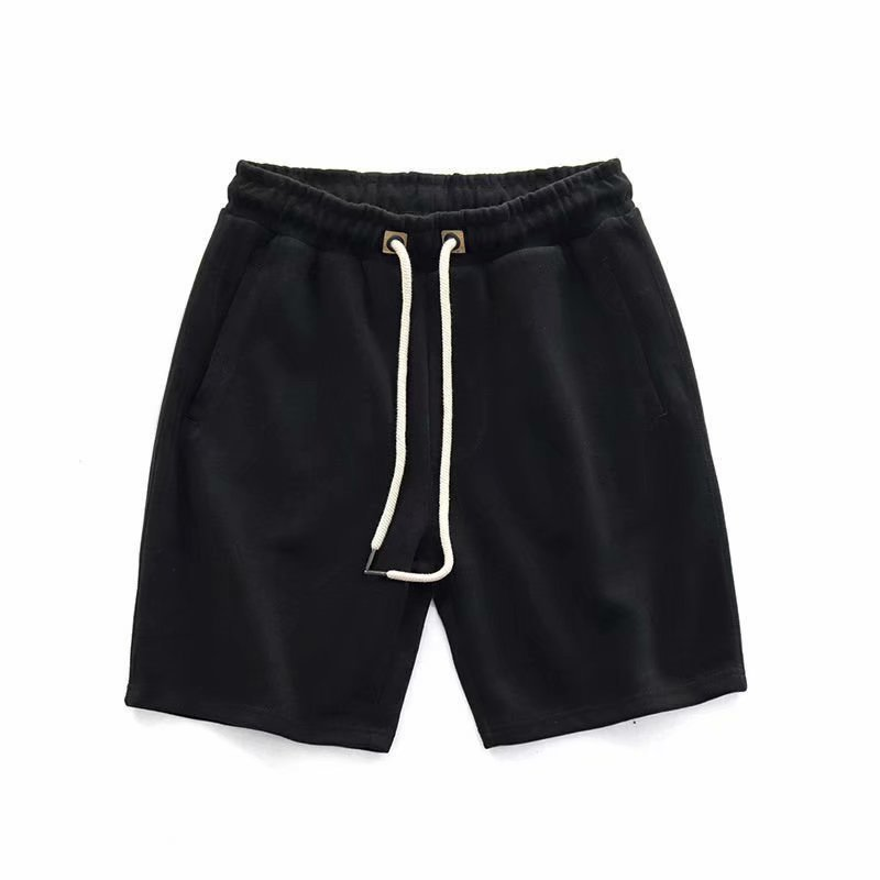 Unisex midweight French terry shorts with drawstring waist and deep pockets for all-day comfort