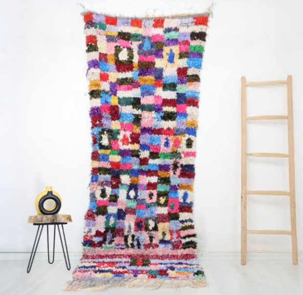 Ines Moroccan Rug 3'0" x 7'9" - Urbann-Vibe