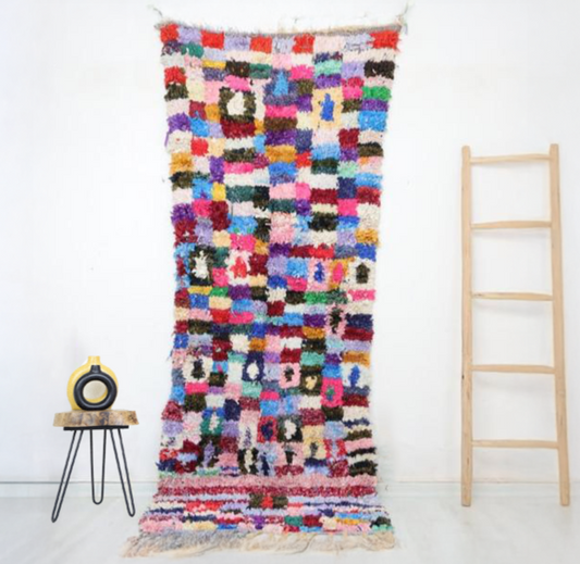 Ines Moroccan Rug 3'0" x 7'9" - Urbann-Vibe