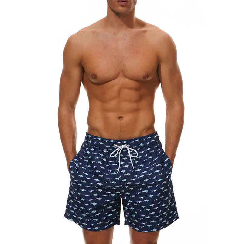 Men's quick-dry swim shorts lightweight breathable fit rapid drying technology for active swimmers