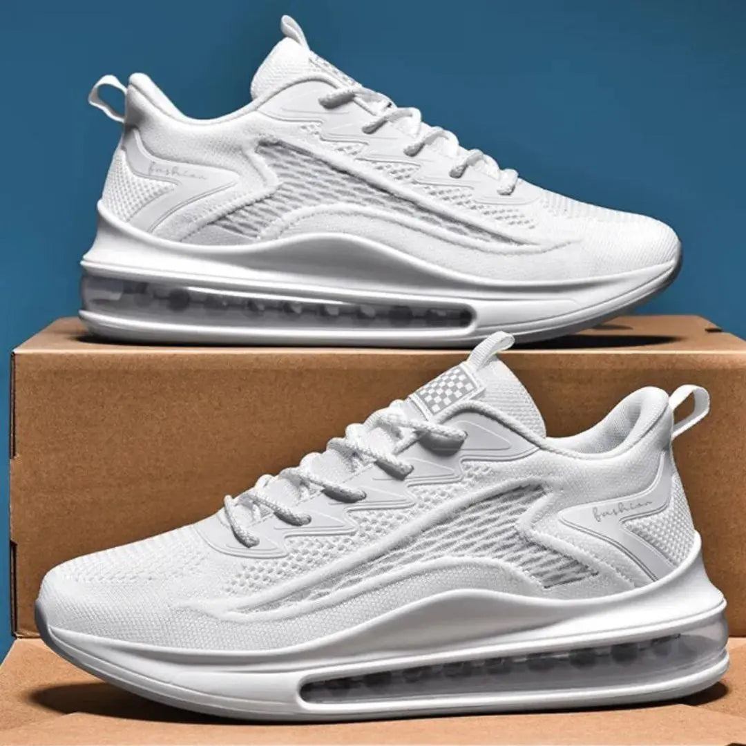 Men's Jayven StrideWave athletic sneakers with air pocket midsole, sleek silhouette, non-slip breathable design