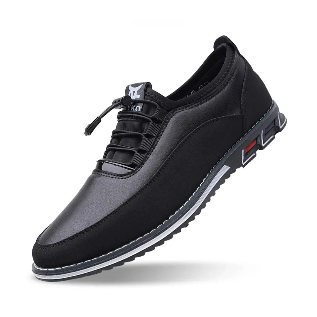 Joshua unisex lace-free sneakers with toggle closure, ultra-flexible sole, sporty slip-on style