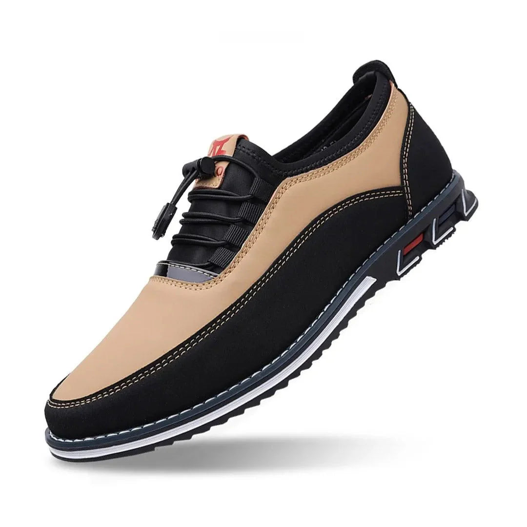 Joshua unisex lace-free sneakers with toggle closure, ultra-flexible sole, sporty slip-on style