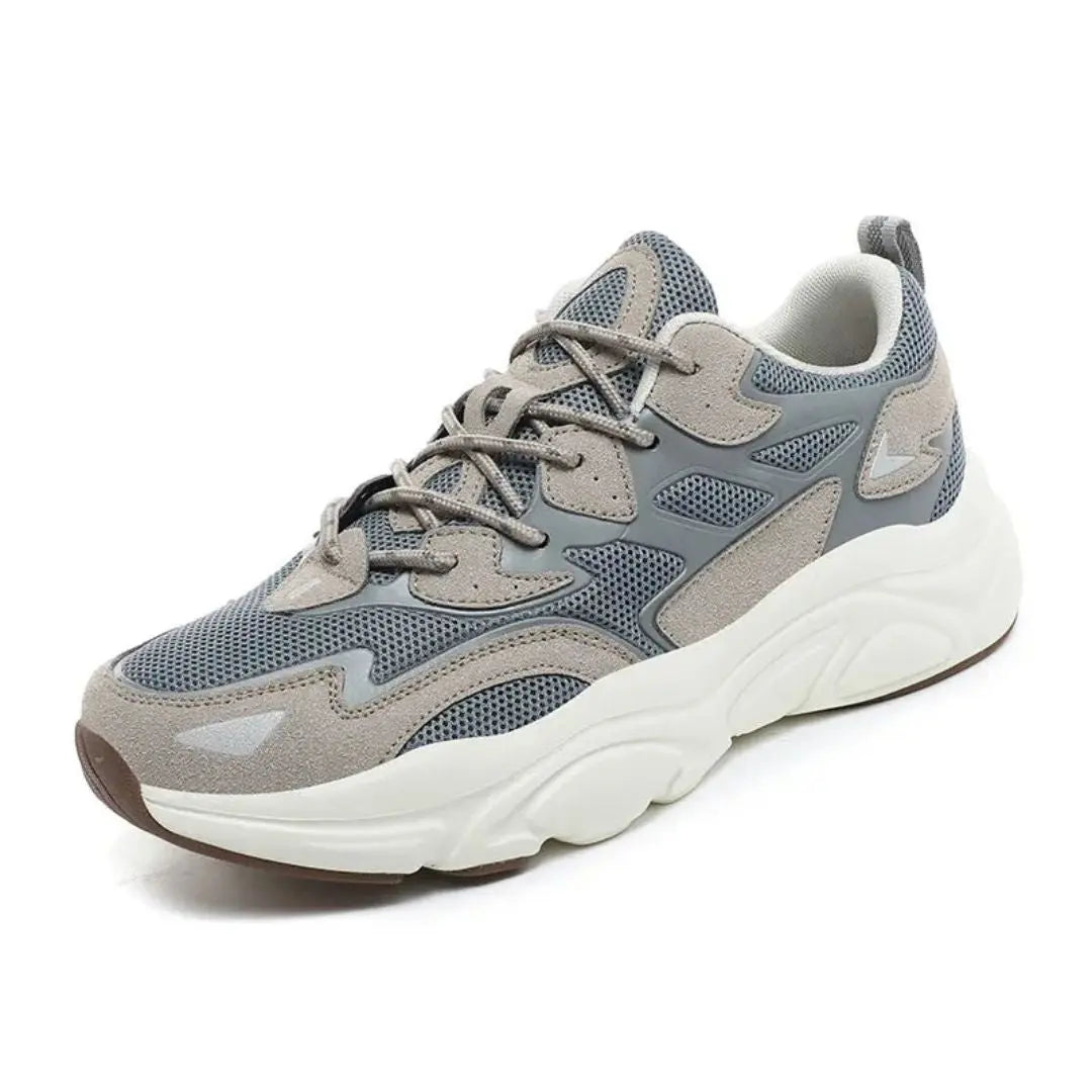 Knox Stride urban sneakers in neutral tones with breathable mesh upper and sculpted performance outsole