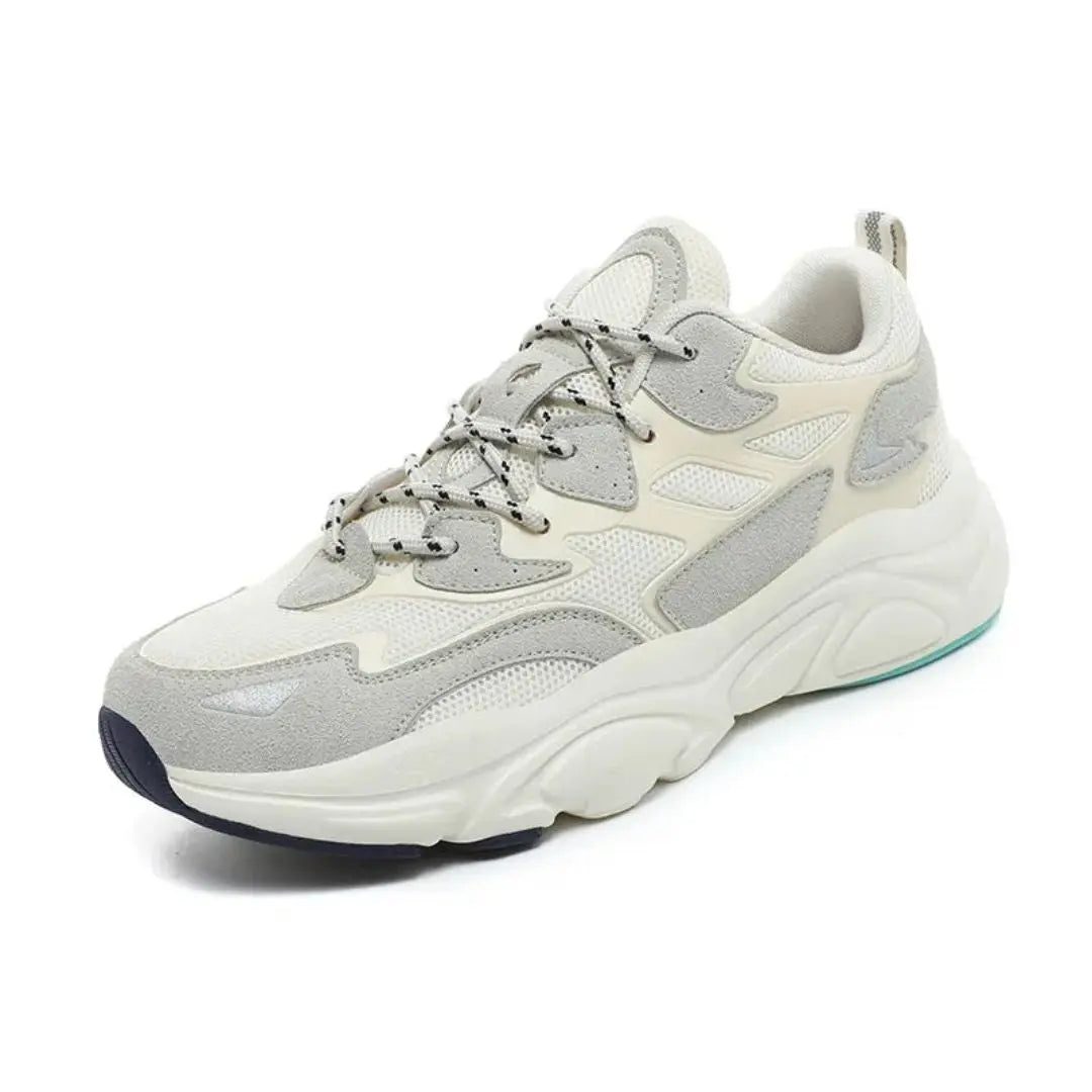 Knox Stride urban sneakers in neutral tones with breathable mesh upper and sculpted performance outsole
