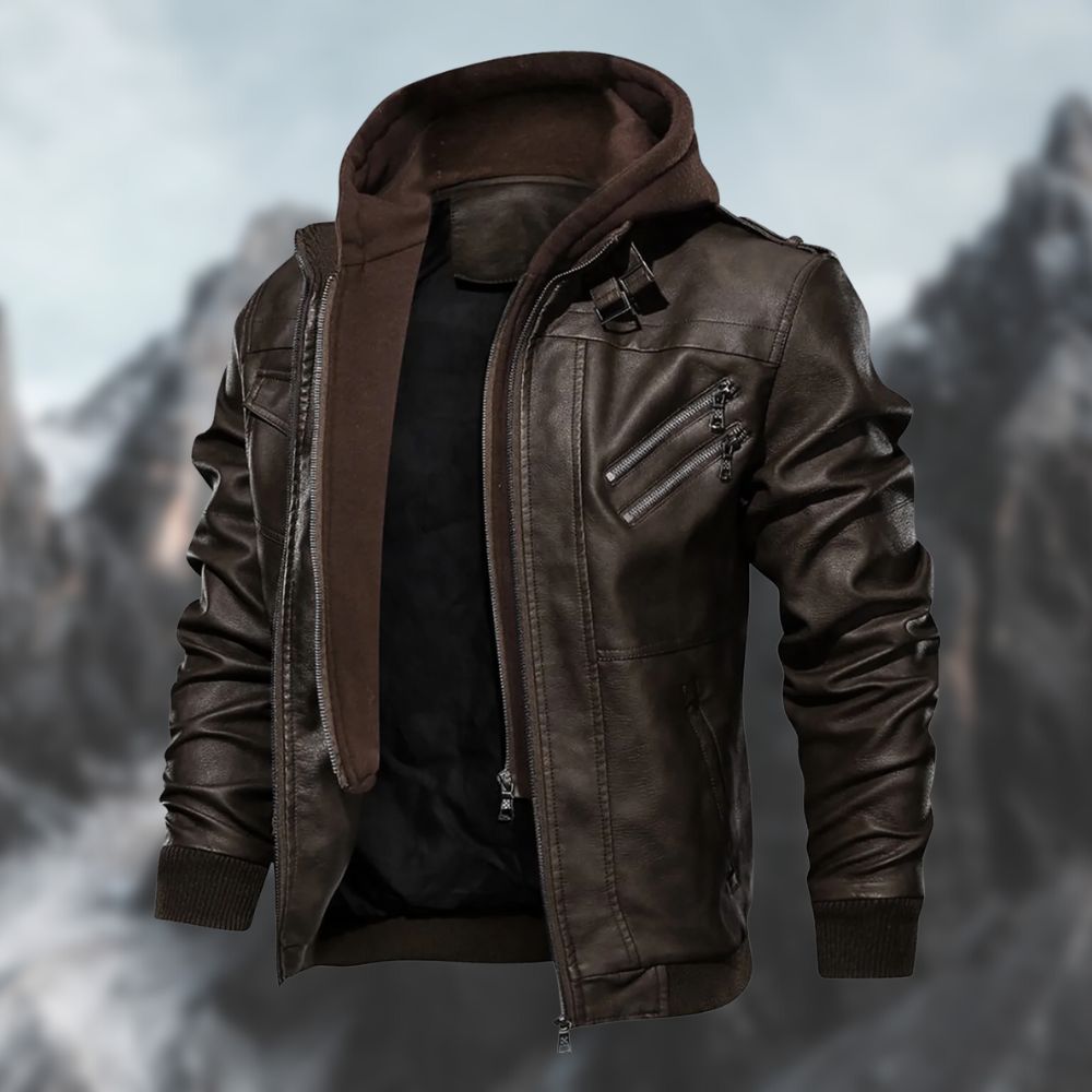 Marvin weatherproof autumn jacket slim silhouette dual-purpose urban outdoor warmth elegant fall coat