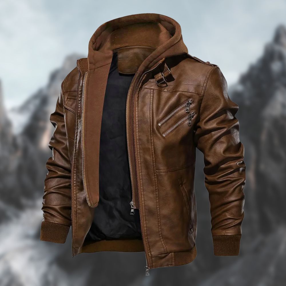 Marvin weatherproof autumn jacket slim silhouette urban explorer coat with refined modern cut