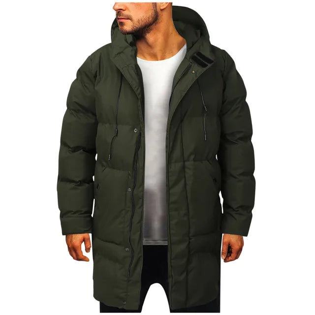 Callahan men's long winter coat water-repellent warm outerwear formal everyday wear full lining