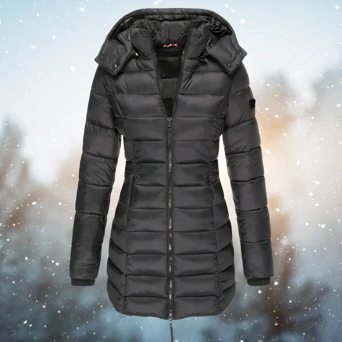 Celes unisex winter coat, cozy insulated windproof jacket for everyday cold-weather wear
