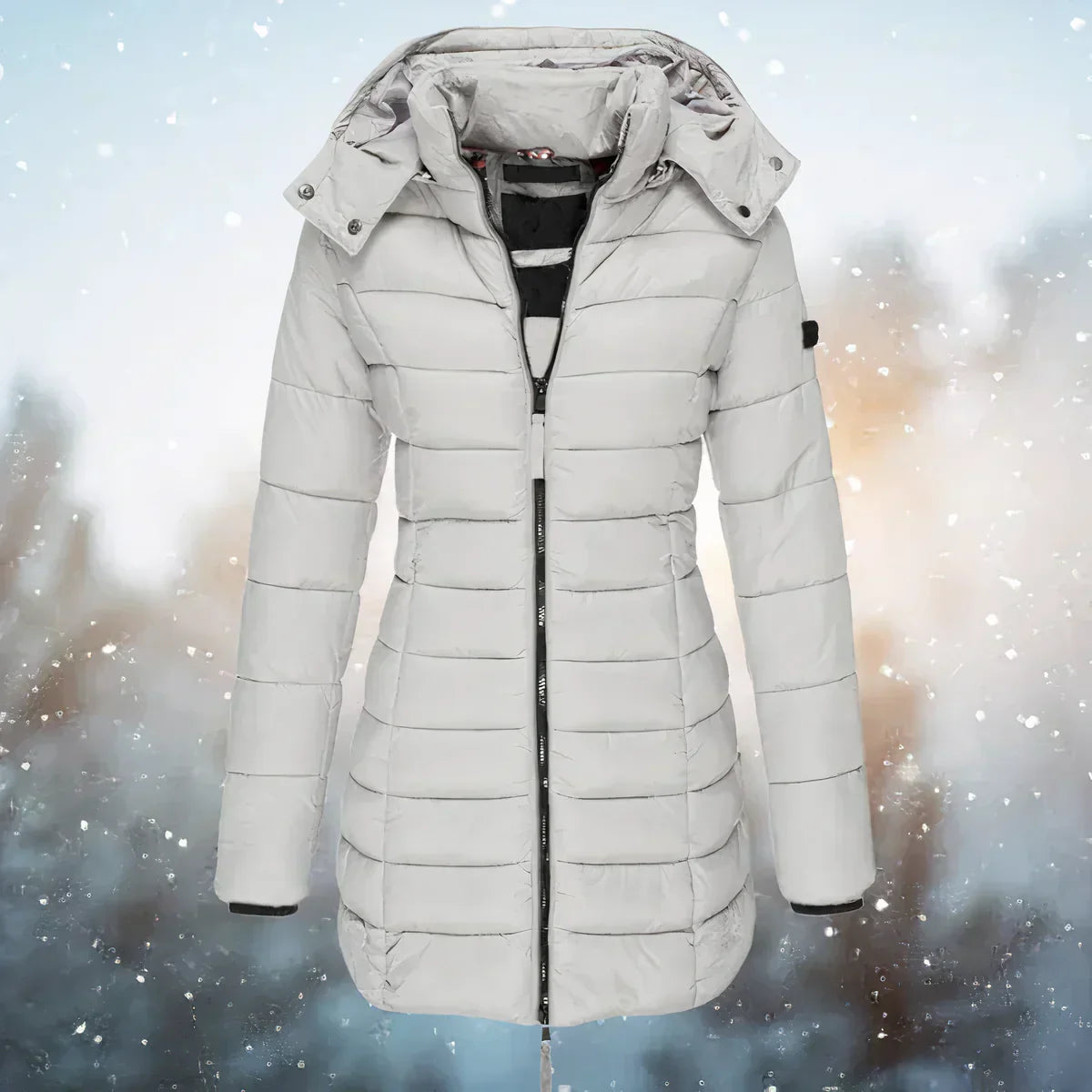 Celes unisex winter coat warm insulated windproof lining cozy everyday cold-weather jacket