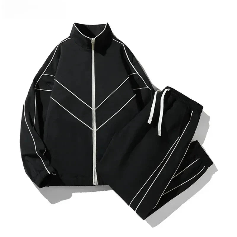 Lawson two-piece athleisure sports set lightweight breathable fabric clean modern silhouette