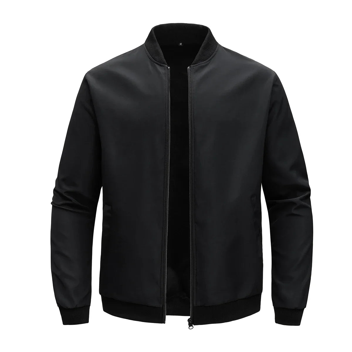 Men's lightweight baseball jacket breathable slim casual fit versatile spring autumn wear