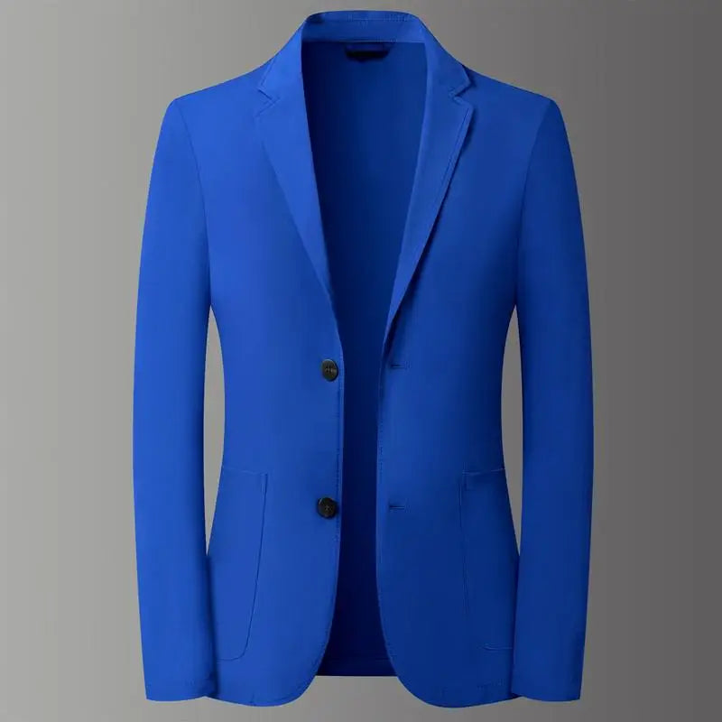 Men's lightweight ice crepe blazer sun protection breathable casual spring summer slim fit