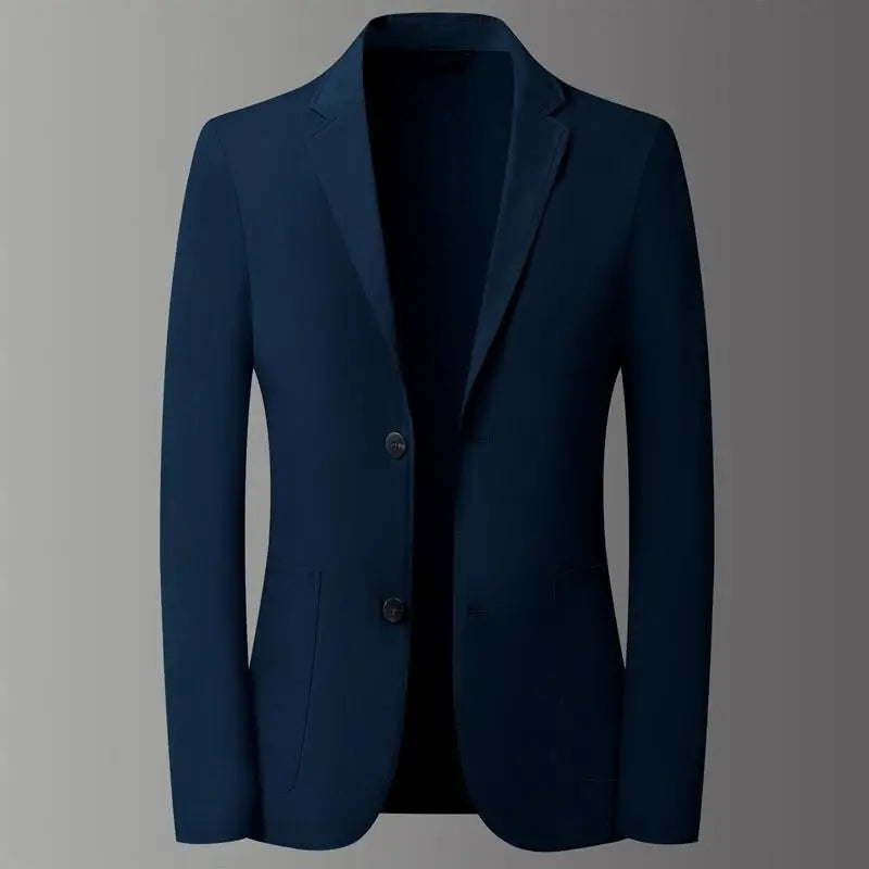 Men's lightweight ice crepe blazer sun protection breathable casual spring summer slim fit