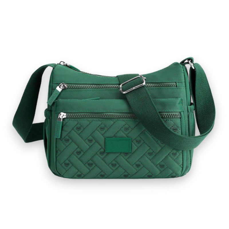 Linda women's shoulder bag everyday elegance waterproof eco-friendly polyester versatile carry