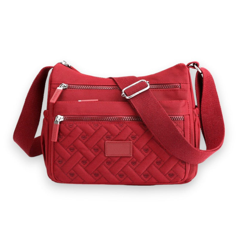 Linda women's shoulder bag everyday elegance waterproof eco-friendly polyester versatile carry