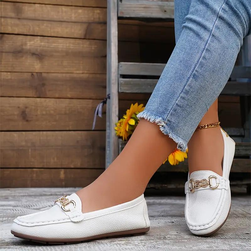 Women's black slip-on formal shoes sleek silhouette lightweight design for work and evening wear
